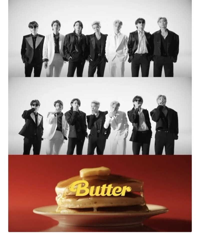BTS Butter ©️BIGHIT MUSIC引用